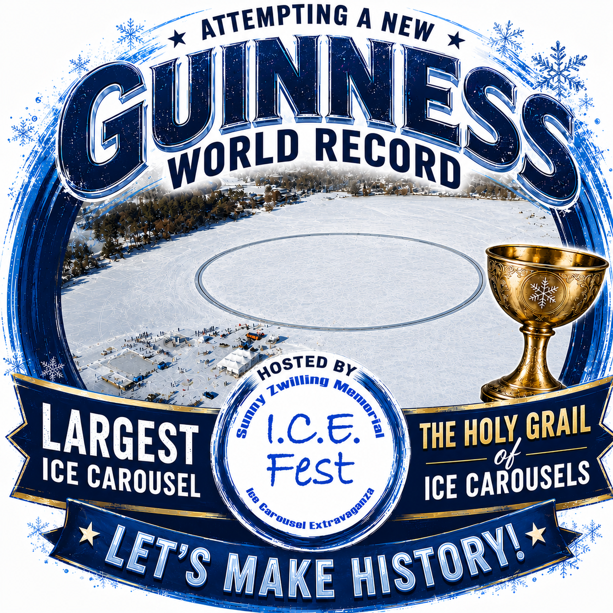 Guiness World Record Ice Carousel